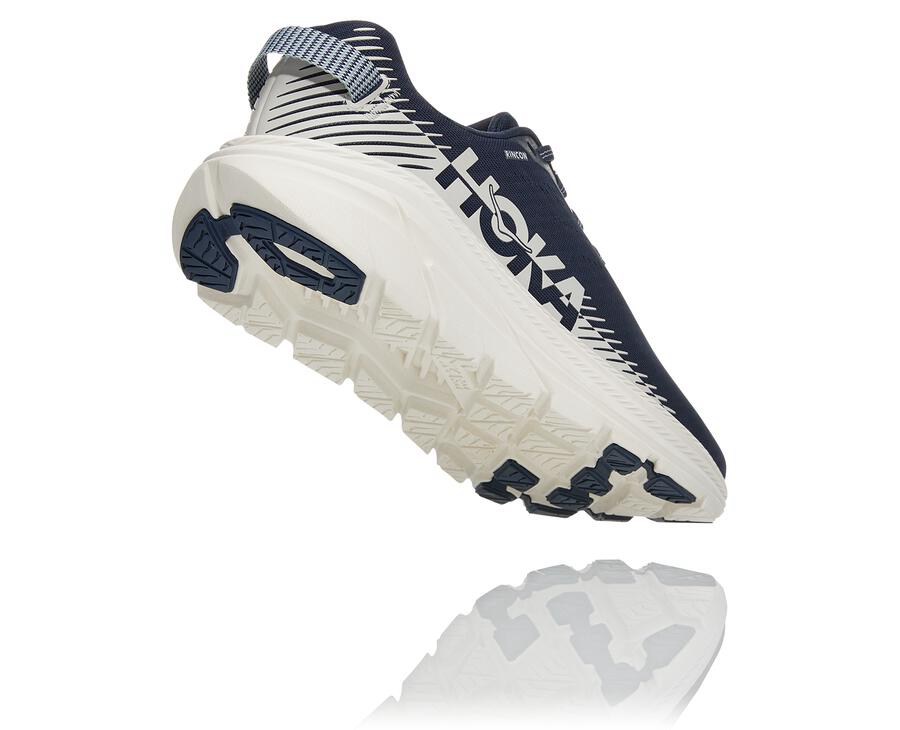 Tenis Hoka One One Feminino Azul Marinho/Branco - Rincon 2 - 762-OCRDSY